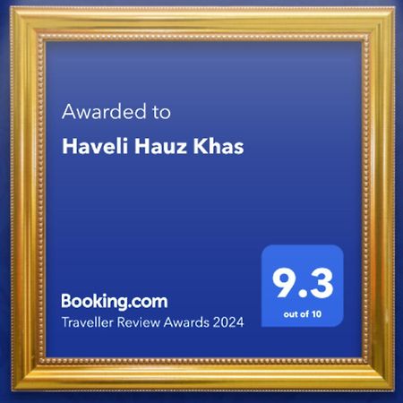 Haveli Hauz Khas Bed & Breakfast New Delhi Bagian luar foto